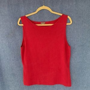 Ann Taylor sleeveless shell.